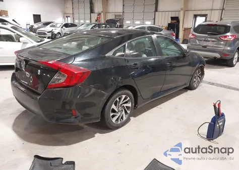 2016 Honda Civic Ex from USA, damaged, VIN 19XFC2F76GE214624